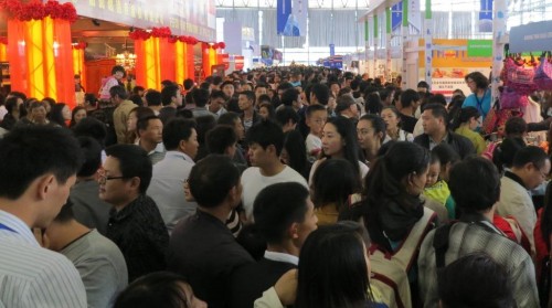 Crowded Aisle