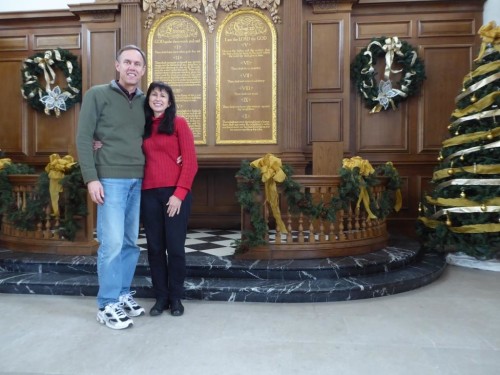 In Church together